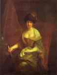 Antoine Pesne. Portrait of Maria Susanna  Dinglinger.