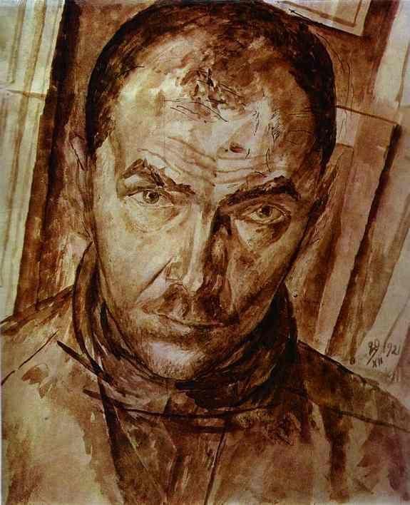 Kuzma Petrov-Vodkin. Self-Portrait.