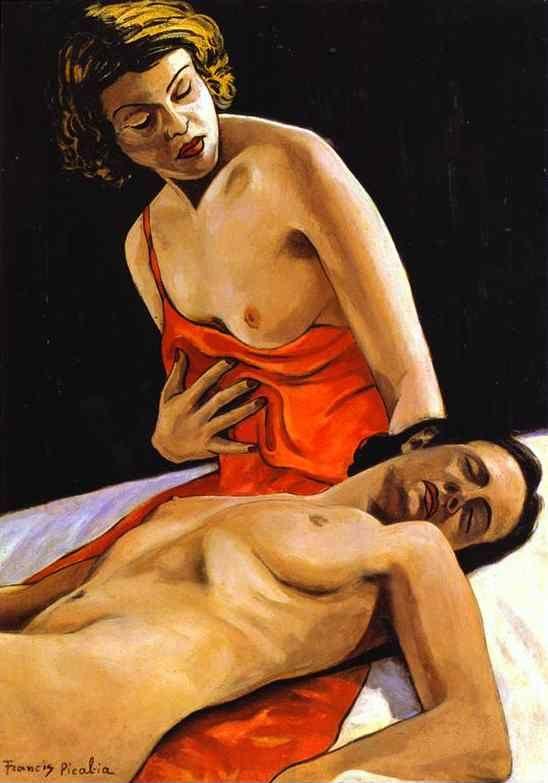 Francis Picabia. Two Nudes/Deux Nus.