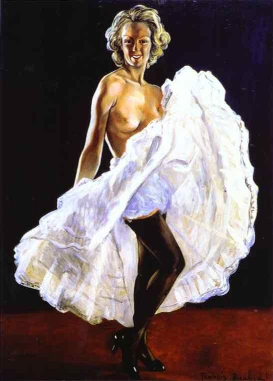 Francis Picabia. Dancer of French Cancan/La
 danseuse de french-cancan.
