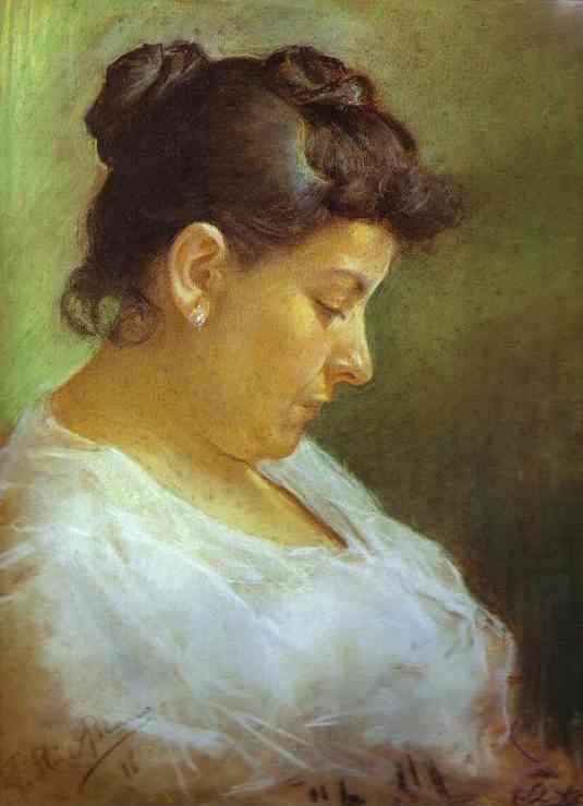 Pablo Picasso. Portrait of the Artist's Mother.