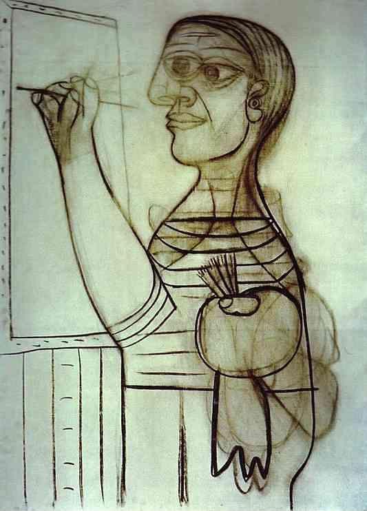 Pablo Picasso. Self-Portrait.
