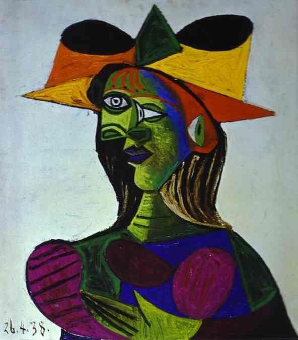 Pablo Picasso. Portrait of a Young Girl.