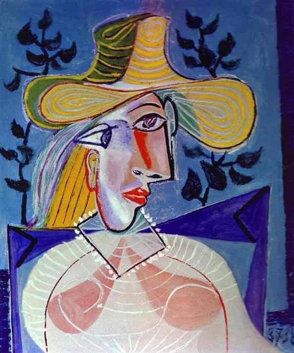 Pablo Picasso. Portrait of a Young Girl.