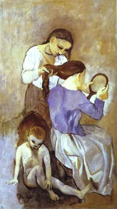 Pablo Picasso. Hairdressing.