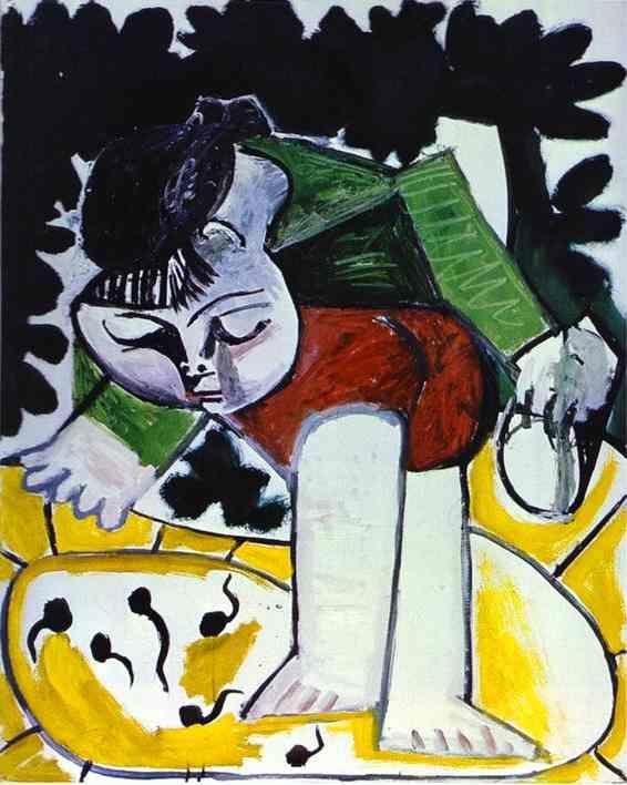Pablo Picasso. Paloma Playing with Tadpoles.