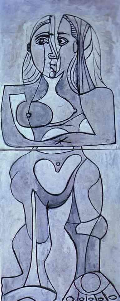 Pablo Picasso. Monolithic Nude.