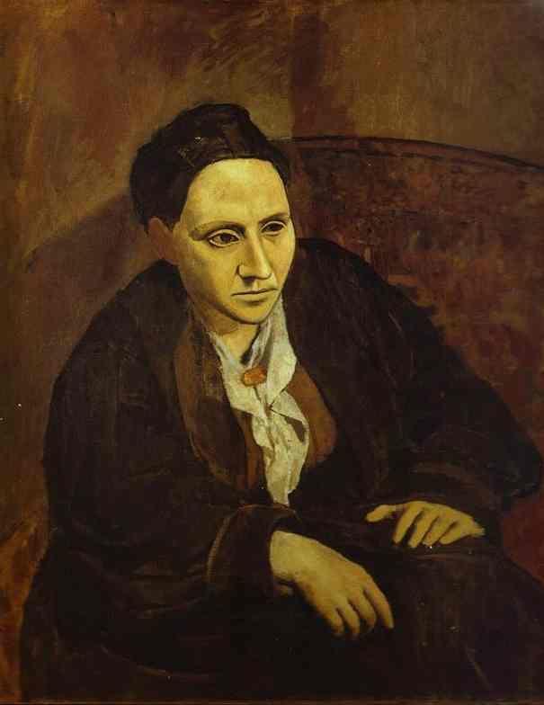 Pablo Picasso. Portrait of Gertrude Stein.