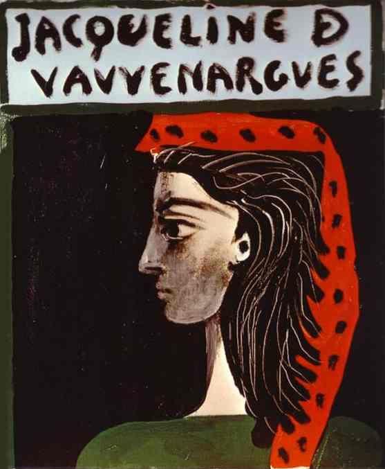 Pablo Picasso. Jacqueline de Vauvenargues.