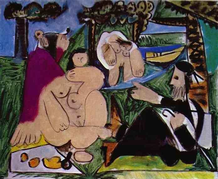 Pablo Picasso. Lunch on the Grass.