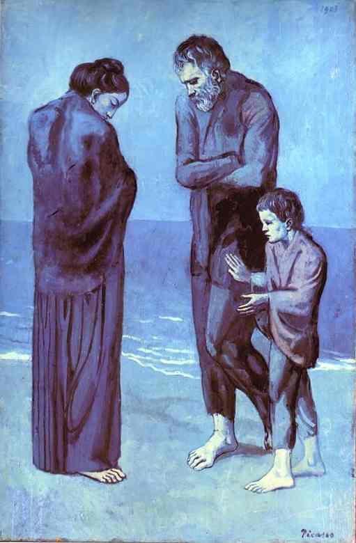 Pablo Picasso. The Tragedy.