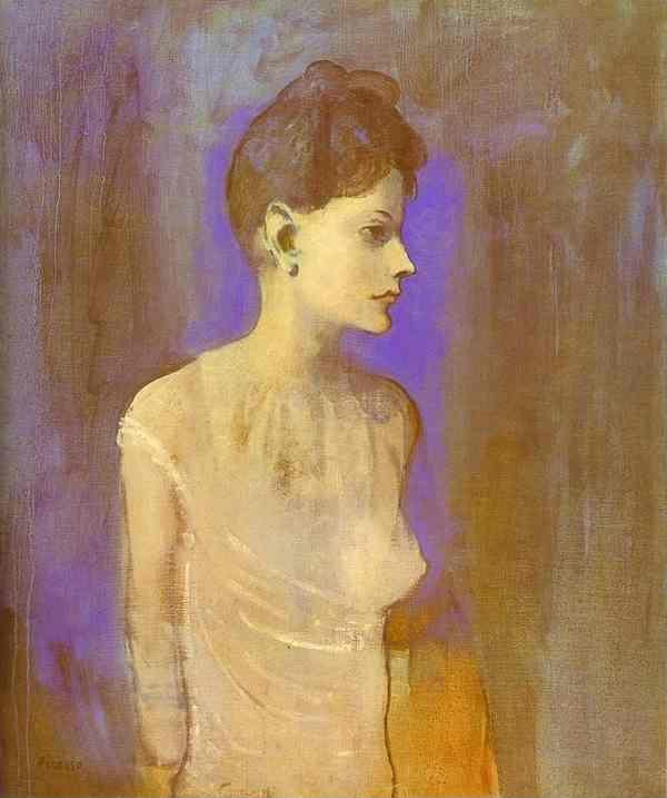 Pablo Picasso. Girl in a Chemise.