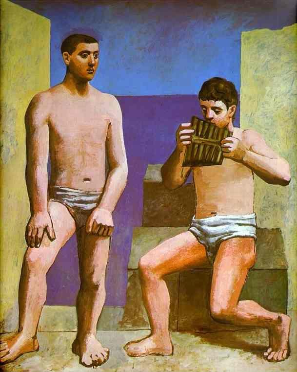 Pablo Picasso. The Pipes of Pan.