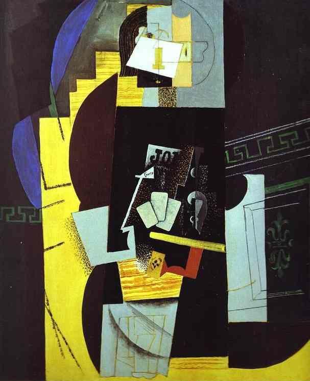Pablo Picasso. The Card-Player.