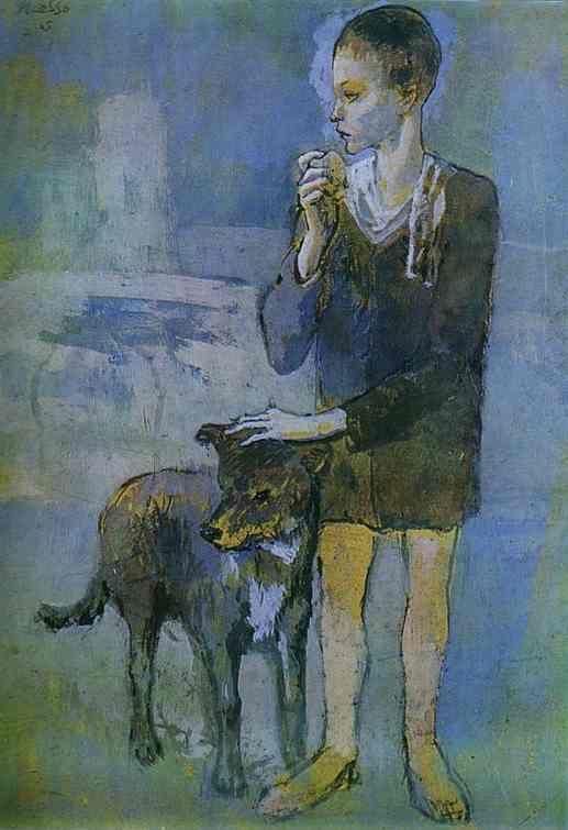 Pablo Picasso. Boy with a Dog.