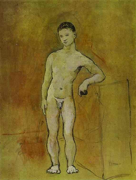 Pablo Picasso. Nude Youth.