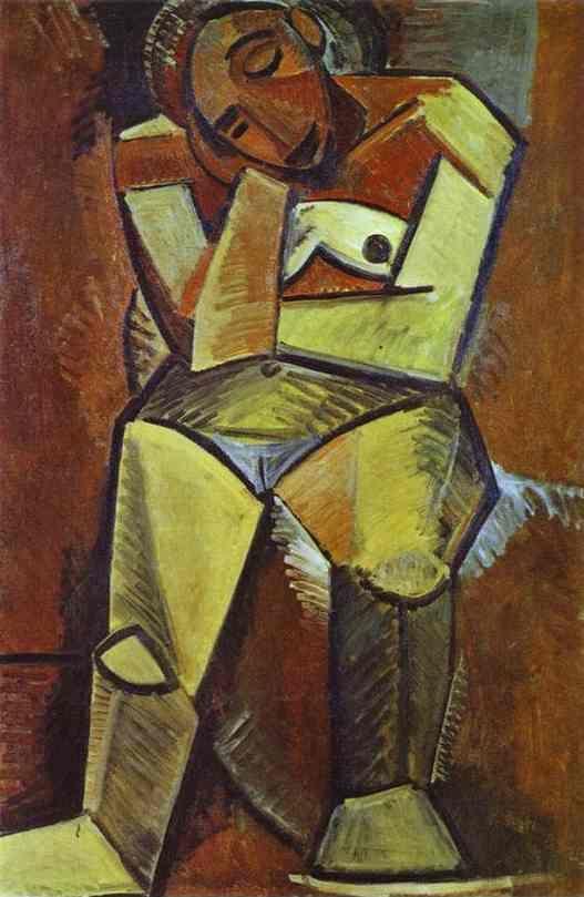 Pablo Picasso. Woman Seated.
