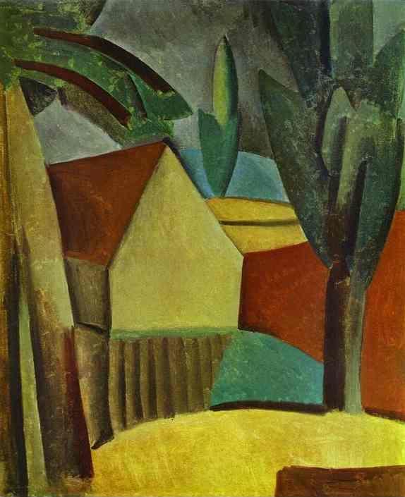 Pablo Picasso. House in a Garden.