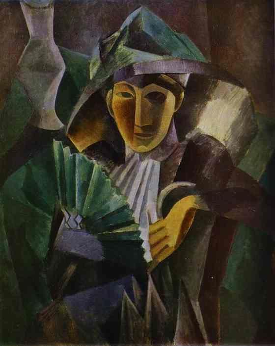 Pablo Picasso. Woman with Fan.