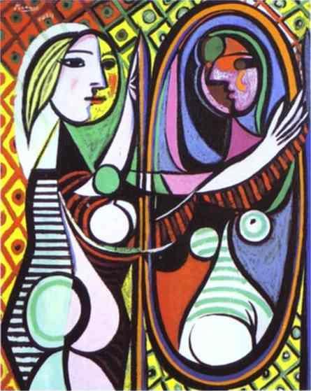 Pablo Picasso. Girl Before a Mirror.