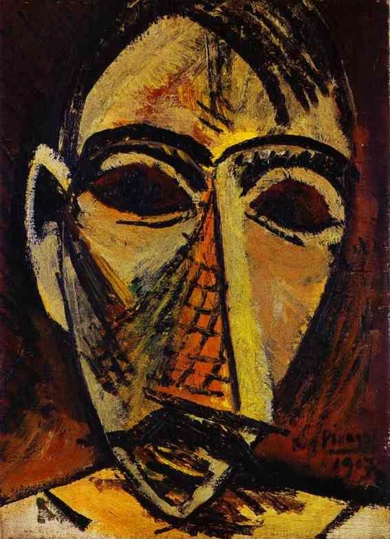 Pablo Picasso. Head of a Man.