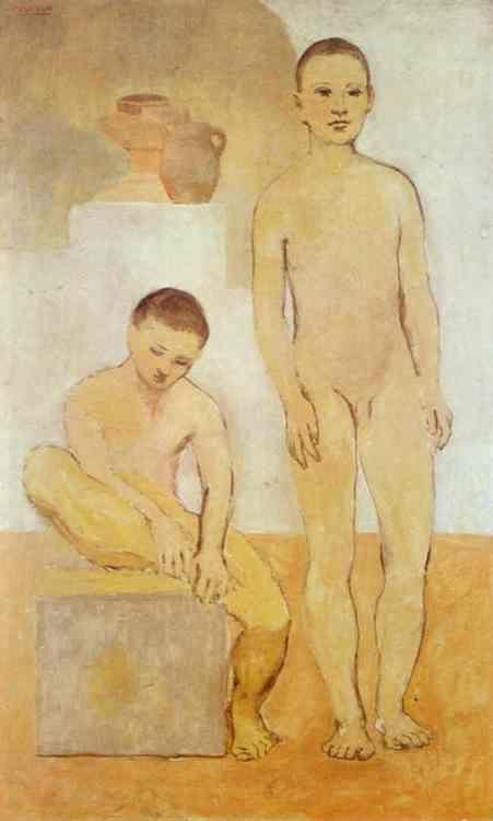 Pablo Picasso. Two Youths.