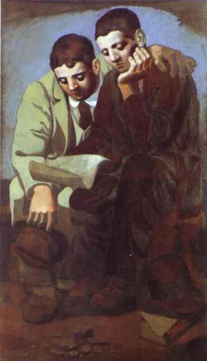 Pablo Picasso. Reading of Letter.