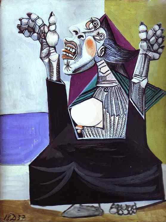 Pablo Picasso. La Suppliante.