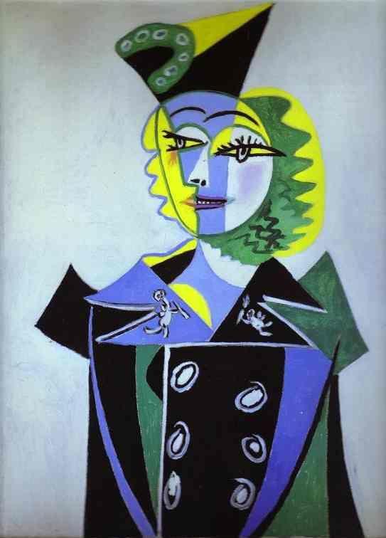 Pablo Picasso. Portrait of Nusche Eluard.