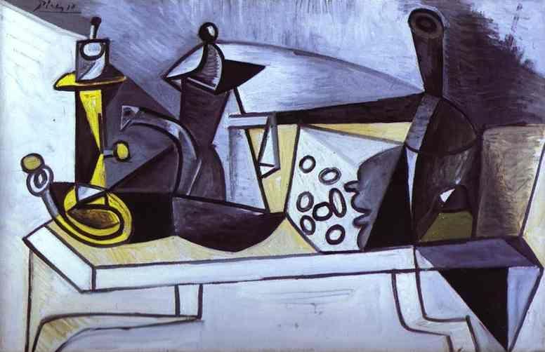 Pablo Picasso. Still-Life with Cheese.