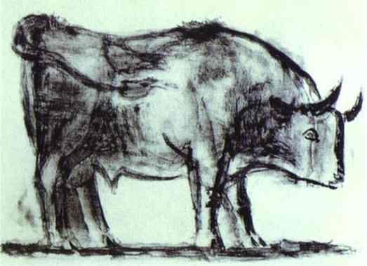 Pablo Picasso. The Bull. State I.