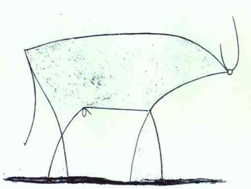 Pablo Picasso. The Bull. State XI.