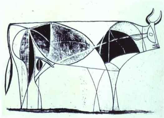 Pablo Picasso. The Bull. State VIII.