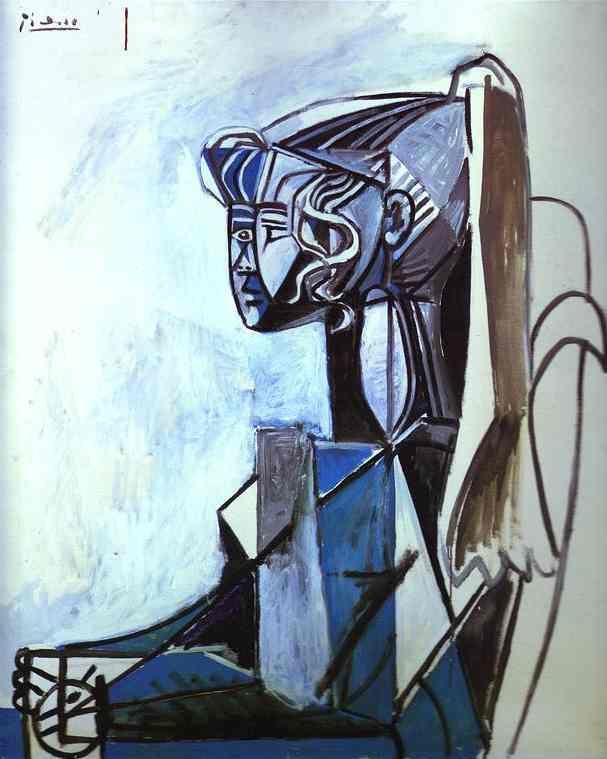Pablo Picasso. Portrait of Sylvette.