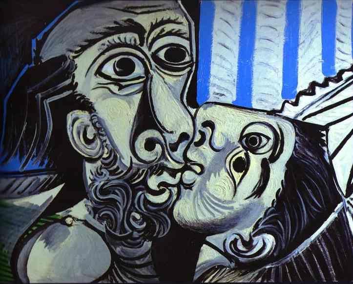 Pablo Picasso. The Kiss.