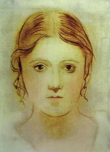 Pablo Picasso. Olga Koklova, Picasso's First  Wife.