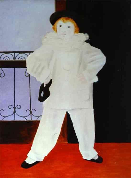 Pablo Picasso. Paulo, Picasso's Son, as Pierrot.
