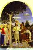 Piero della Francesca. Baptism of Christ.