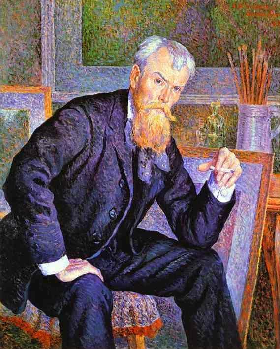 Maximilien Luce. Portrait of Henri Edmond Cross.