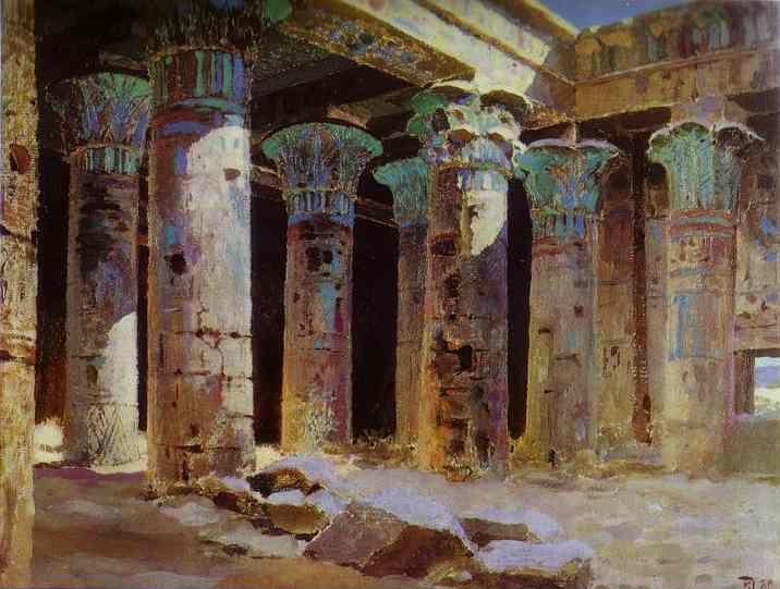 Vasiliy Polenov. The Temple of Isis.