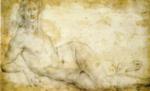 Female Nude. Study for the loggia frescoes in Careggi or Castello.