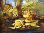 Nicolas Poussin. Echo and Narcissus.