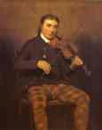 Sir Henry Raeburn. Portrait of Neil Gow.