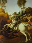 Raphael. St. George and the Dragon.
