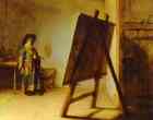 Rembrandt. An Artist in His Studio.