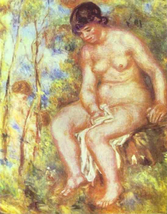 Pierre-Auguste Renoir. Nude.
