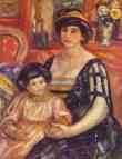 Portrait of Madame
 Duberville with Her Son Henri.