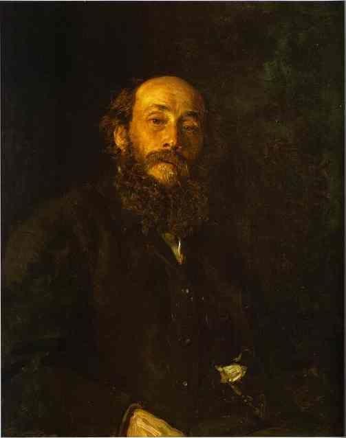 Ilya Repin. Portrait of the Artist  Nikolay Gay.