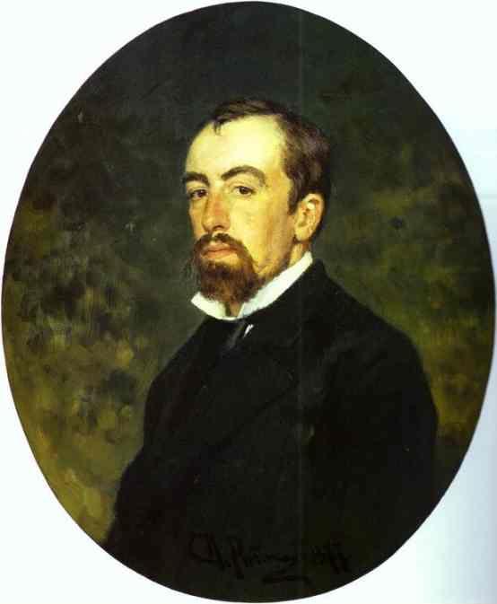 Ilya Repin. Portrait of the Artist
 Vasily Polenov.