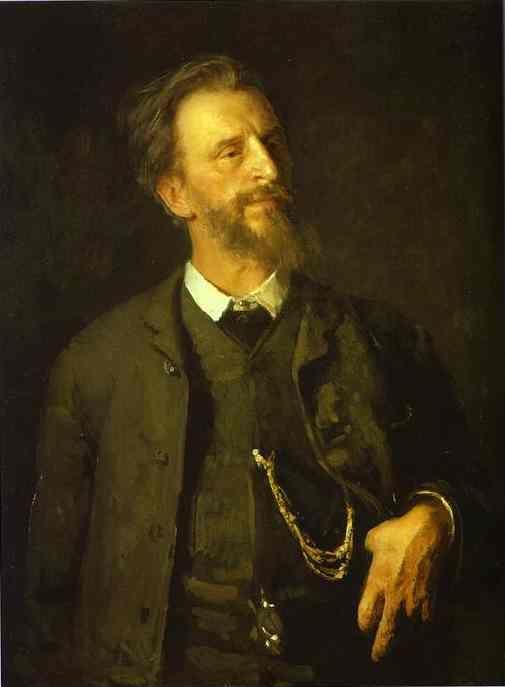 Ilya Repin. Portrait of the Artist  Grigory Myasoedov.